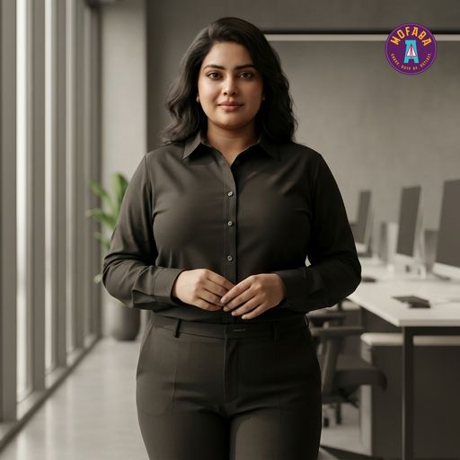WOMENS FORMAL FULL SLEEVE SHIRT