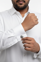 🔥 MENS FORMAL SHIRT WITH CUFFLINK 🔥