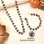 🔥 Silver Plated Karungali Mala and Bracelet 🔥