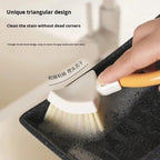 🔥 Foldable Triangular Gap Cleaning Brush with Soap Holder (Pack of 2) 🔥