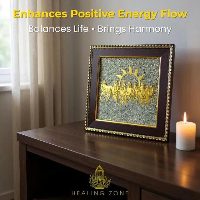 🔥 HEALING ZONE 7 Horses on Raw Pyrite Frame 🔥