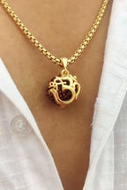 🔥 Om Rudraksha Pendant With Chain 🔥